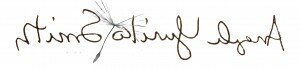 Signature and logo backwards